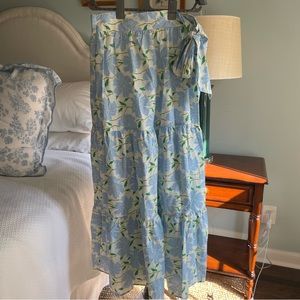 Who What Wear Floral Maxi Skirt